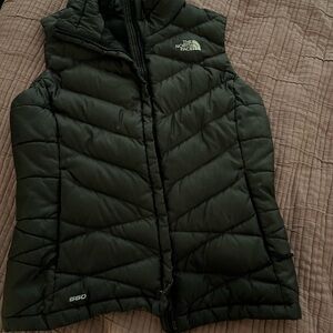 The North Face Black Puffer Vest